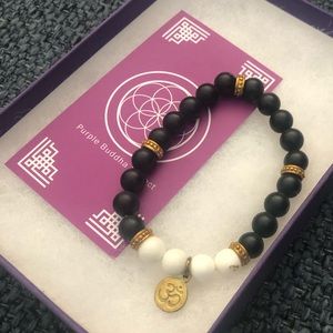 Om Bracelet - Purple Buddha Project